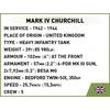 Cobi Klocki Mark IV Churchill 668 blokai