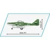 COBI 5881 istorinė kolekcija Antrojo pasaulinio karo Messerschmitt Me 262 naikintuvas