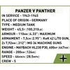 COBI HC WWII Panzer V Panther 126kl 3099
