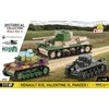 Cobi Klocki Renault R35 - Valentine IX - Panzer I