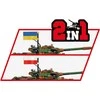 COBI 2624 Ginkluotųjų pajėgų T-72M1R tankas (PL/UA) 724 blokai