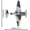 Surenkamas modelis Yakovlev YAK-1B Cobi, 5863, 142 d.