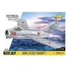 Code COBI 2416 istorinė kolekcija Korėjos karas Korėjos karo naikintuvas MIG-15 NATO KODAS "FAGOT" 504 kaladėlės