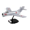 Code COBI 2416 istorinė kolekcija Korėjos karas Korėjos karo naikintuvas MIG-15 NATO KODAS "FAGOT" 504 kaladėlės