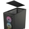 Corsair | RGB Tempered Glass PC Case | 3000D | Juodas | Mid-Tower | ATX