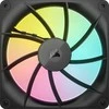 Corsair iCUE Link LX140 RGB, PWM korpuso ventiliatorius – 140mm, juodos spalvos