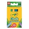 Crayola, Inc. Crayola 12 coloured chalk Daugybė 12 vnt