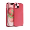 Crong Color Cover Magnetic – dėklas, skirtas iPhone 15 MagSafe (rožinis)