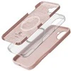 Dėklas Crong Color Cover Magnetinis iPhone 16 smėlio rožinis