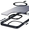 Crong Hybrid Frost MAG dangtelis – dėklas, skirtas iPhone 15 Pro MagSafe (tamsiai mėlynas)