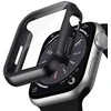 Crong Hybrid Watch Case - dėklas su stiklu skirtas Apple Watch 41mm Juodas