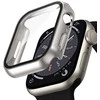 Crong Hybrid Watch Case - dėklas su stiklu skirtas Apple Watch 40mm Starlight