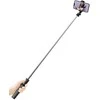 „Crong SelfieGo Lite“ – kompaktiškas „Bluetooth“ asmenukių lazdos trikojis (juodas)