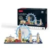 CubicFun Puzzle 3D miesto linijų dėlionė – Londonas LED