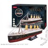 CUBICFUN 3D dėlionė su LED apšvietimu „Titanic“