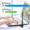 Belaidė Tinklo Plokštė - Cudy WU1400 867 Mbit/s