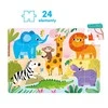 CzuCzu Dėlionė 24 vnt. - Laukinė savana
