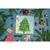 Dante Deimantinė mozaika Merry chridtmas medžio 28x28 cm