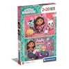 Clementoni Dėlionė 2x20 vnt. - Gabby namai