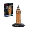 CubicFun Kubinė dėlionė Cubic Fun 3D LED Big Ben 05379, 32 vnt.