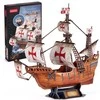 Dėlionė CubicFun Puzzle 3D Santa Maria