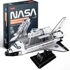 Dėlionė „CubicFun 3D Puzzle Shuttle Discovery“.