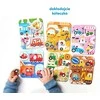 Dėlionė CzuCzu Puzzle Vehicles mažos ir didelės 2+ 93785