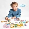 Dėlionė CzuCzu Puzzle Vehicles mažos ir didelės 2+ 93785