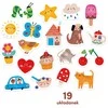Dėlionė CzuCzu My first puzzle Pairs 19 puzzles 15m+ ZA5545