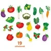 Dėlionė CzuCzu Puzzle for pairs Fruits ir daržovės step 4 19 puzzles 18m+ ZA5546