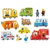Dėlionė CzuCzu Puzzle for a pair 18m+ CARS ZA5661
