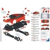 Dėlionė Puzzle - Ravensburger 3D Model Lamborghini Huracan Žalias