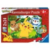 Ravensburger Dėlionė 2x24 vnt. - Pokemonai