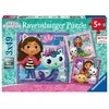 Ravensburger Gabby's Dollhouse Dėlionė 3x49 vnt.