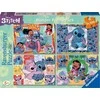 Ravensburger Dėlionė 4x100vnt. - Disney Stičas