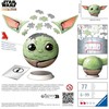Ravensburger 3D Dėlionė 77 vnt. - Star Wars kamuolys - Grogu