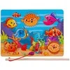 Dėlionė SMILY PLAY SPW83609 Medinis žaislas Žuvis