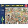 Dėlionė Jumbo Spiele Jumbo Jan Van Haasteren Die Bibliothek 1000 Teile Puzzle (19092)