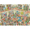 Dėlionė Jumbo Spiele Jumbo Jan Van Haasteren Die Bibliothek 1000 Teile Puzzle (19092)