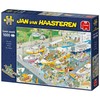 Dėlionė Jumbo Spiele Jumbo Jan van Haasteren Die Schleuse 1000 Teile Puzzle (19067)