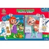 Trefl Dėlionė BABY MAXI 2x10 Cocomelon Friends 43008