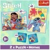 STITCH TREFL 30+ 48+ 24 memo kortelės dėlionė-žaidimas