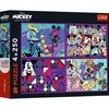 Trefl Dėlionė 4x250 vnt. - Disney Peliukas Mikis