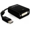 DELOCK Adapteris DP-St > DVI24+5-Bu 22.5cm juodas