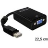 DELOCK Adapteris DP-St > VGA-Bu 22.5cm juodas