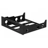 DELOCK FDD Installation frame 3.5Zoll > 5.25Zoll juodas