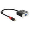 USB adapteris Delock USB-C - VGA Juodas (62994)