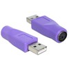 DELOCK A tipo USB adapteris > PS/2 moteriška