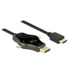 Delock kabelis 3w1 USB C+ Mini DisplayPort
