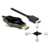 Delock kabelis 3w1 USB C+ Mini DisplayPort